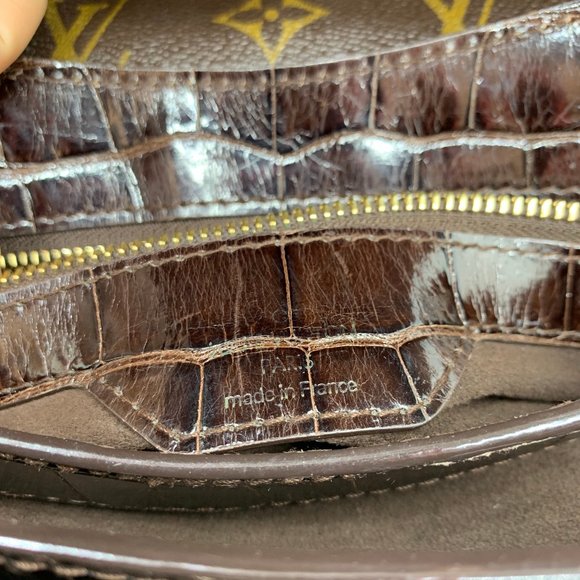 ❌SOLD❌ Louis Vuitton Alligator Monogramissime bag - Picture 13 of 15
